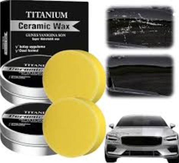 Car Wax Ceramic Coating - Crema de Cera Cerámica de Titanio