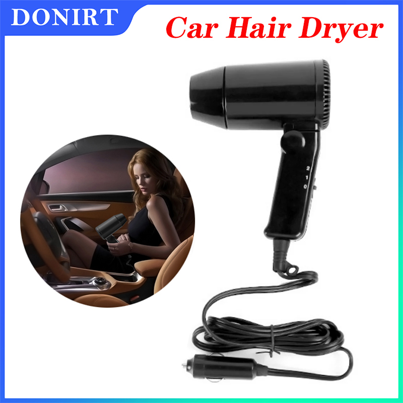 Dryer Car Blower - Secador de pelo portátil de 12V