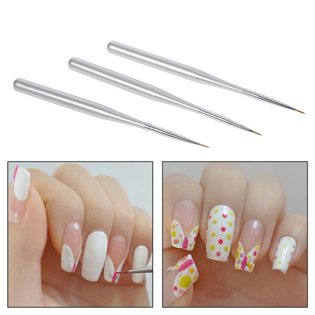 Detailing Brush Set - Juego de 3 Pinceles para Decoración