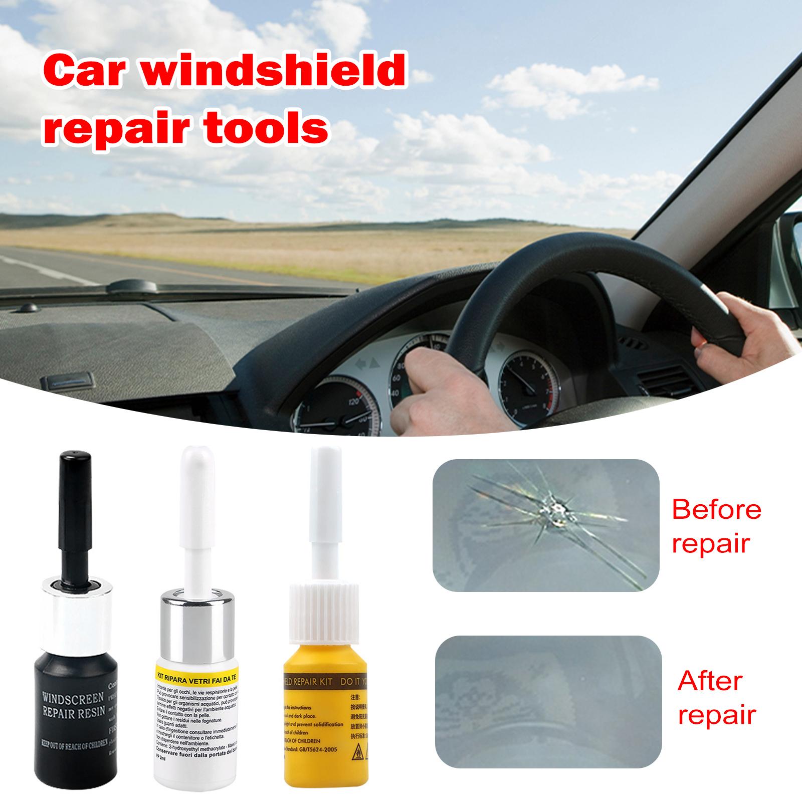 Glass Cleaner Streak - Kit de reparación de vidrio agrietado