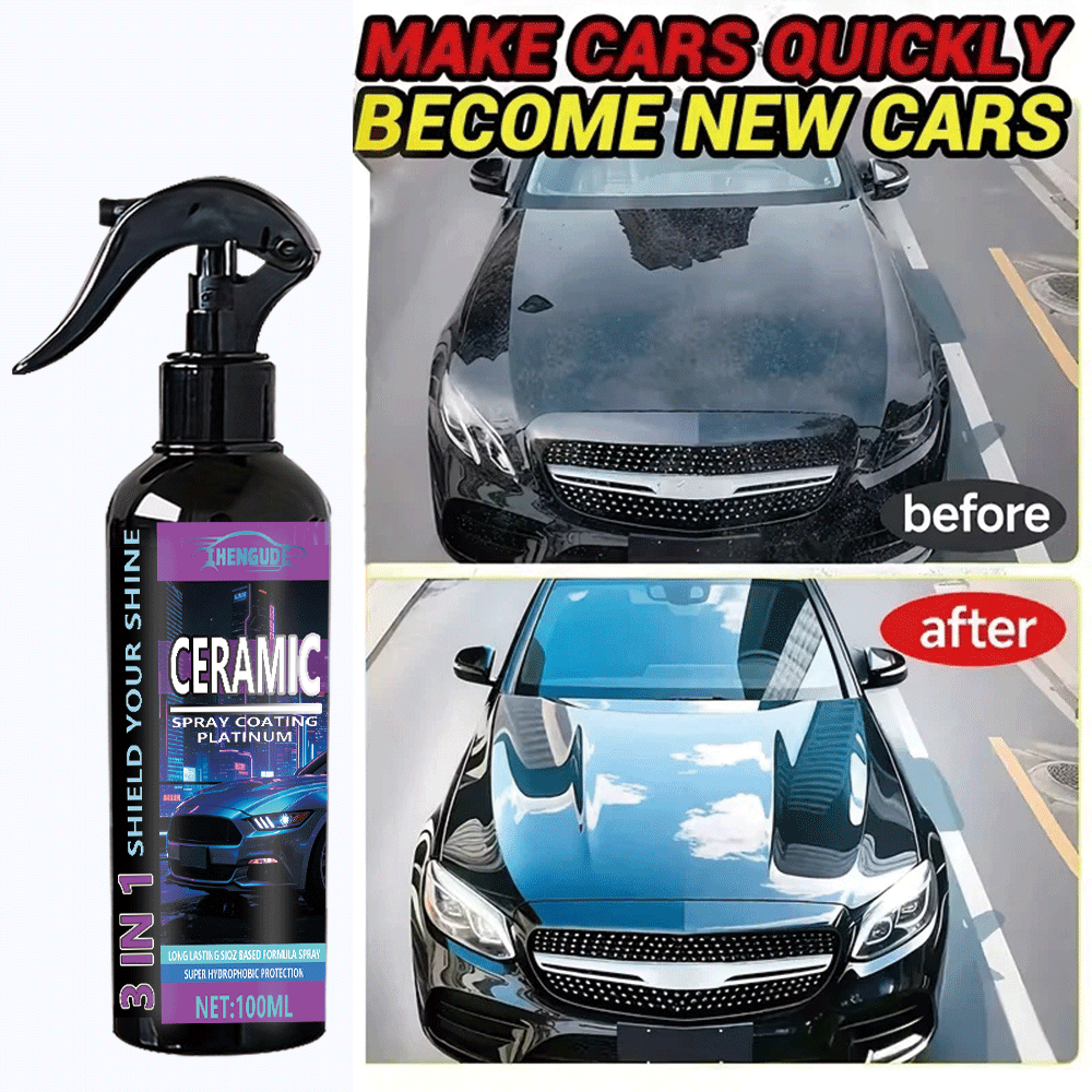 Car Wax Ceramic Coating - Spray de Revestimiento Cerámico Nano para