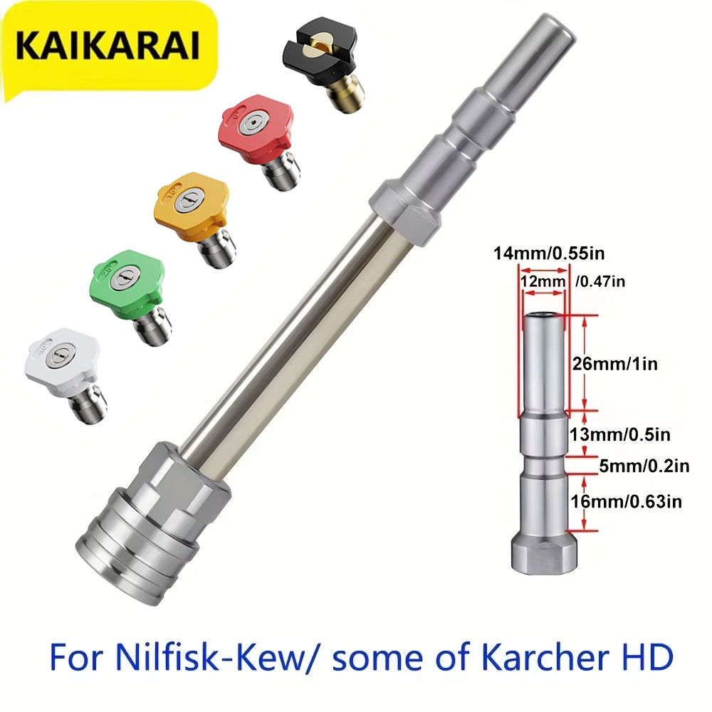Pressure Washer Foam Gun - Conector rápido para lavadora a presión,