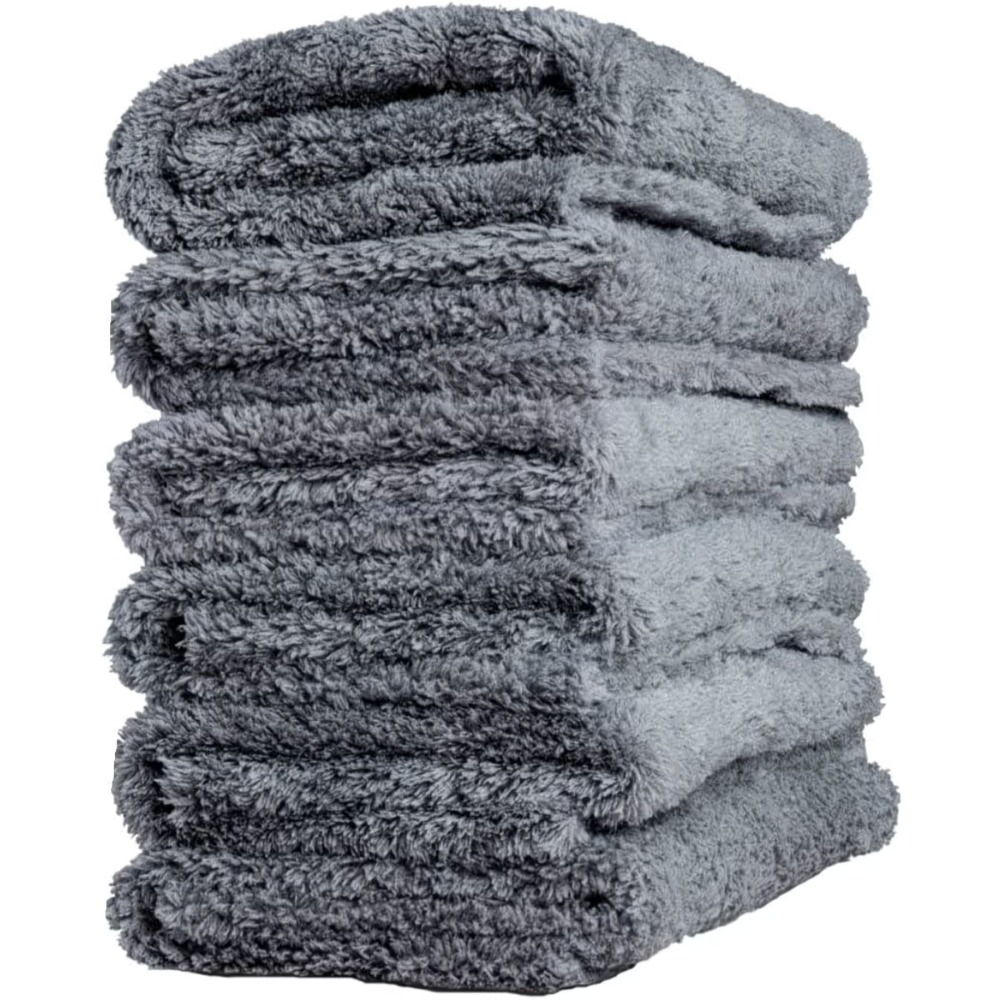 Microfiber Towel Detailing - 1/2/3/6 piezas Paños de microfibra sin