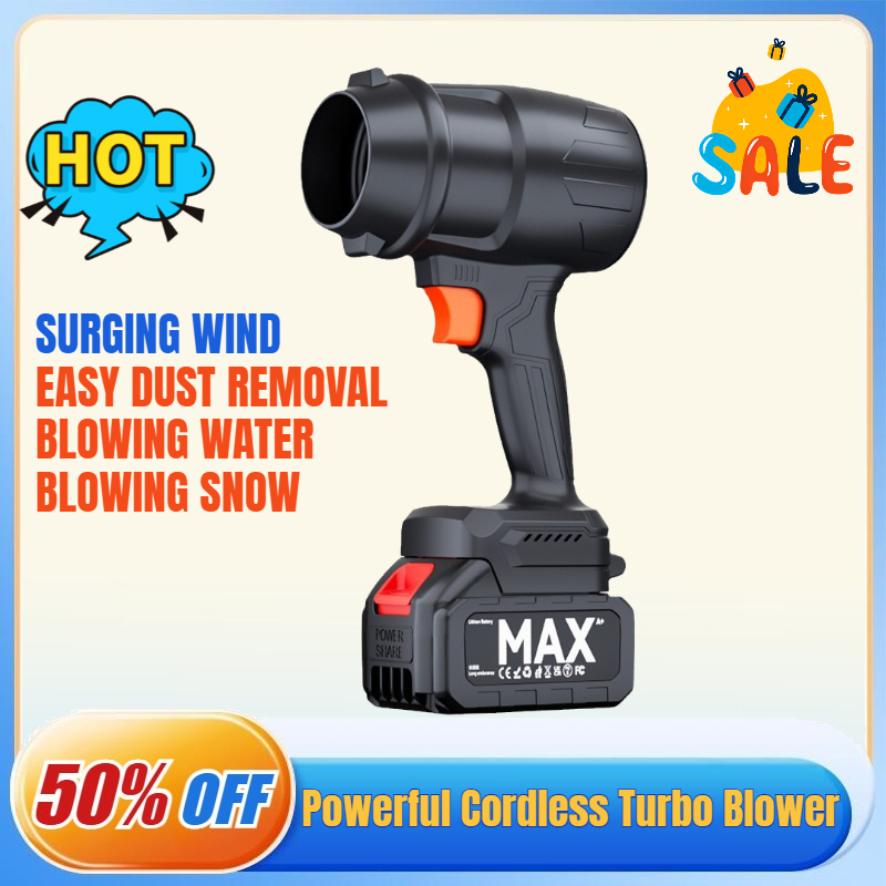 Dryer Car Blower - Potente Soplador Turbo Inalámbrico de 21V,
