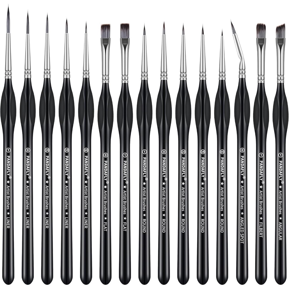Detailing Brush Set - Juego de 15 Pinceles Profesionales para