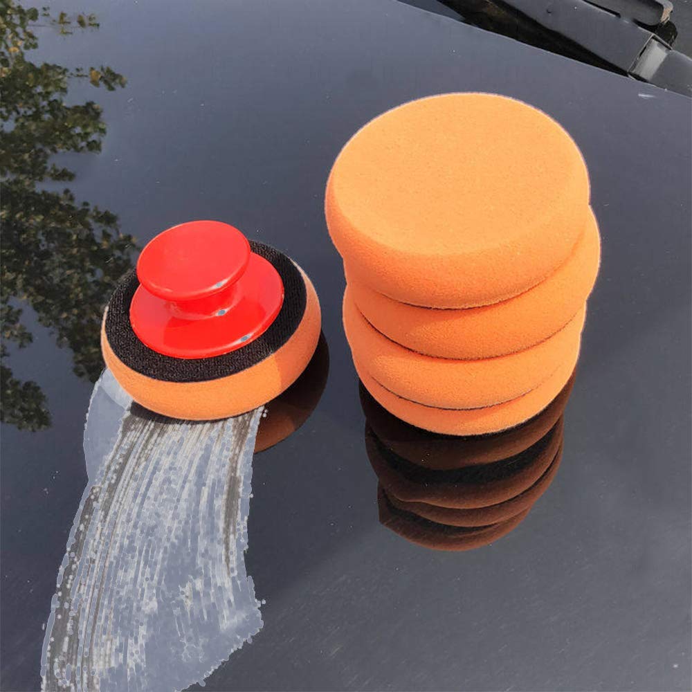 Wax Applicator Pad - Kit de 6 Almohadillas Aplicadoras de