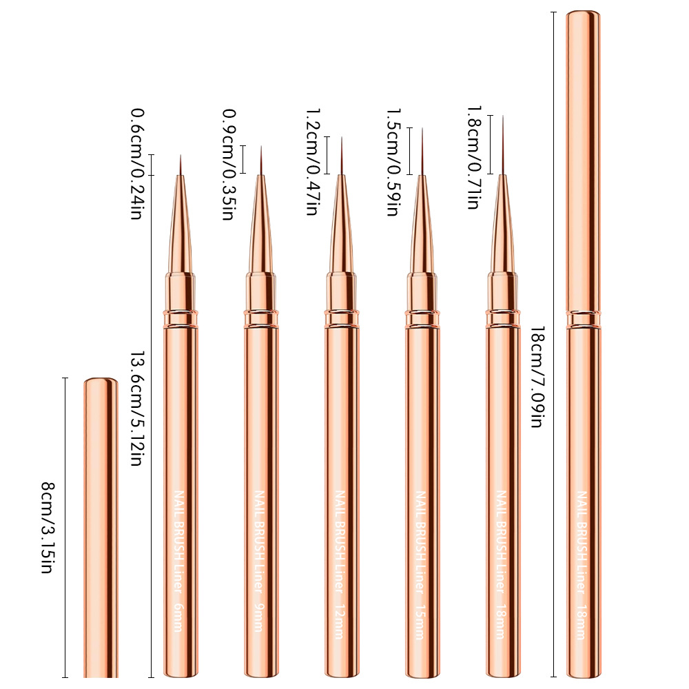 Detailing Brush Set - Juego de pinceles para decoración de