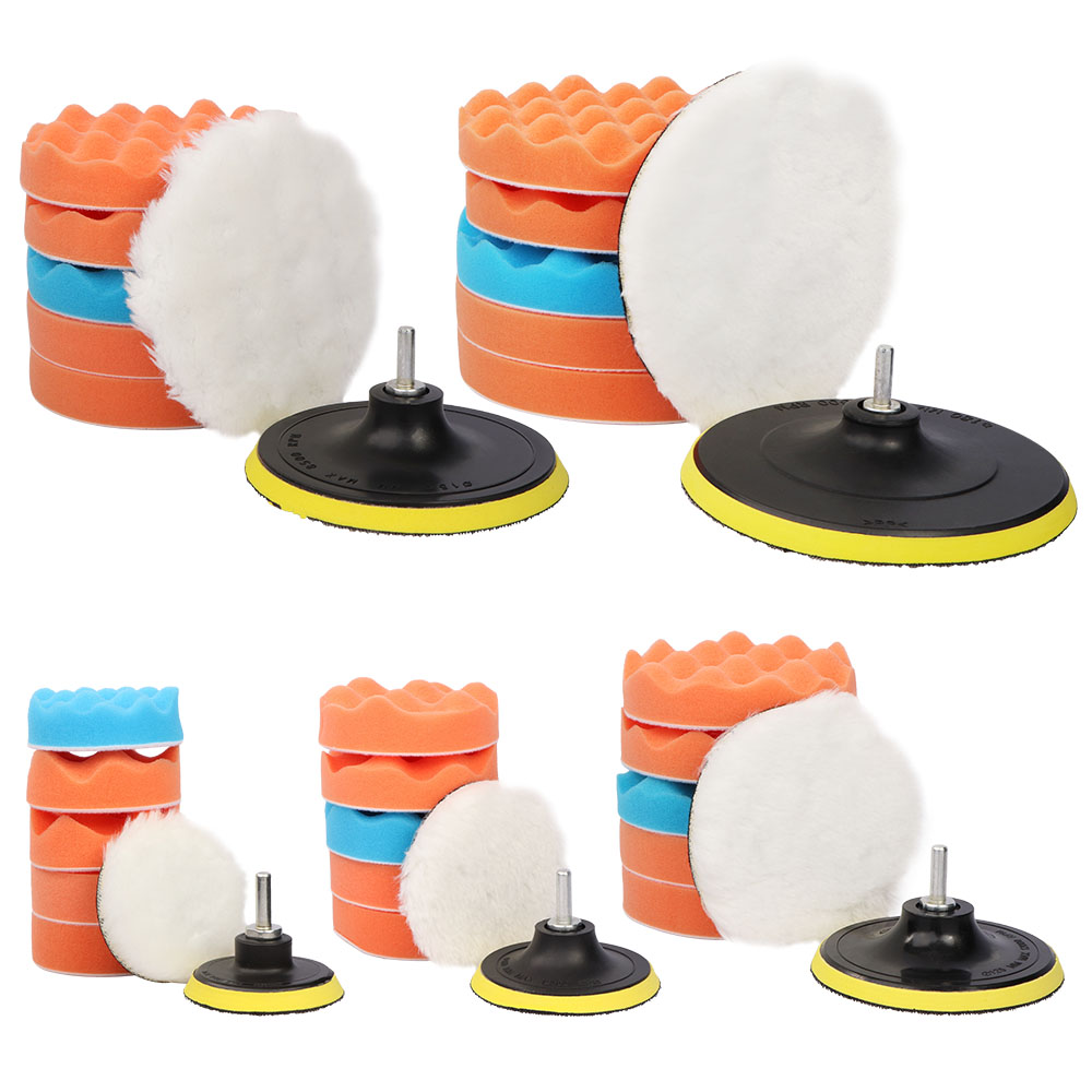 Polish Pad Set Buffer - Kit de almohadillas de pulido para