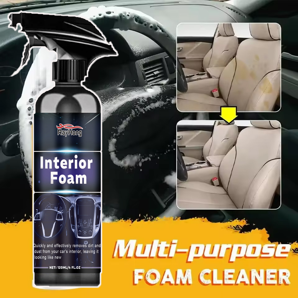 Seat Cleaner Fabric - Limpiador de espuma multiusos para Interior