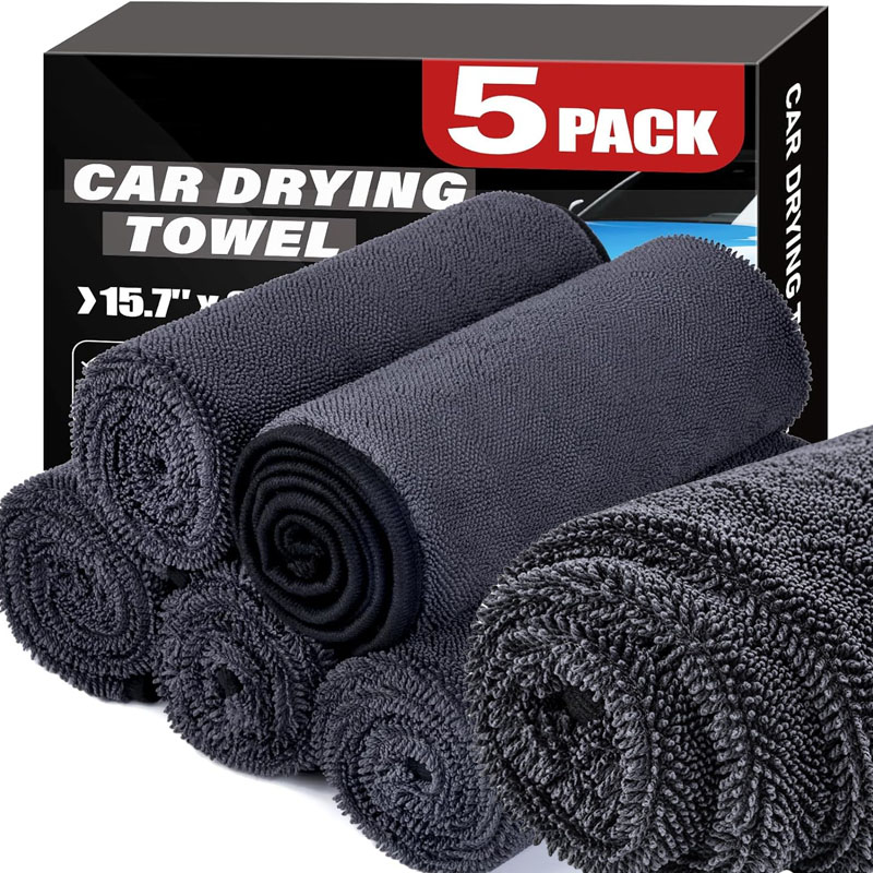 Microfiber Towel Detailing - Toalla para coche de alta resistencia,