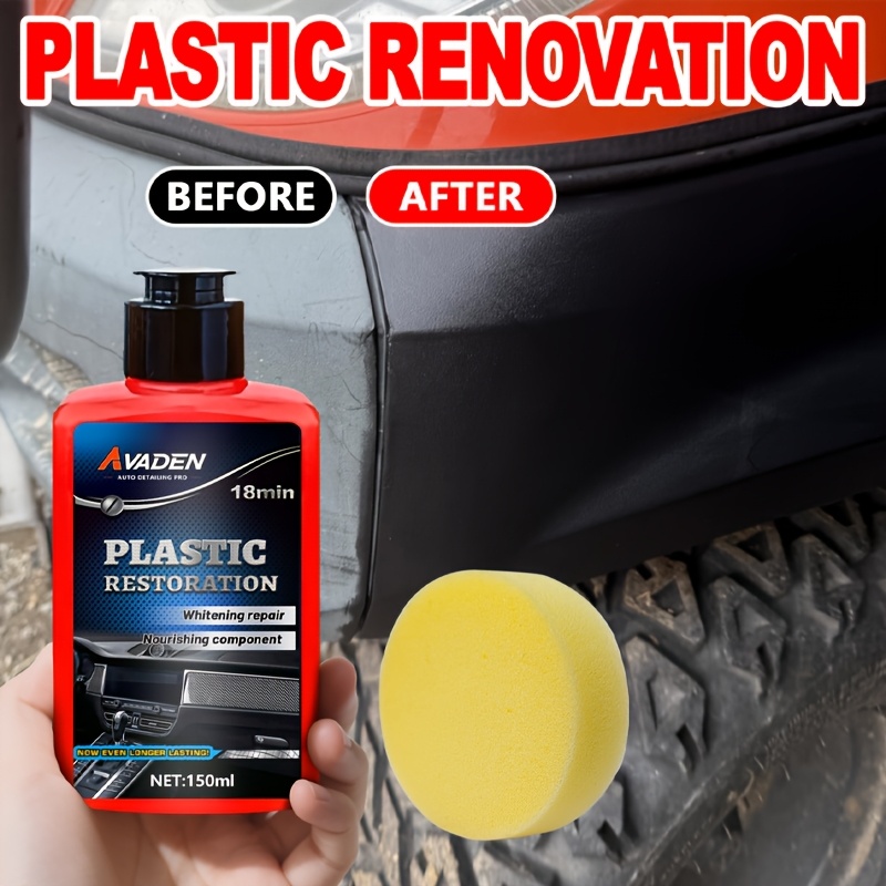 Trim Restorer Plastic - Restaurador de Molduras Negras - Fórmula