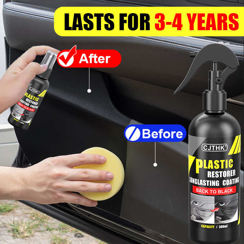 Trim Restorer Plastic - Restaurador de plástico para coche, renovador
