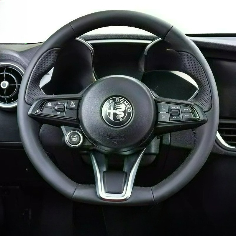 Leather Cleaner Interior - Funda de Cuero Negra para Volante
