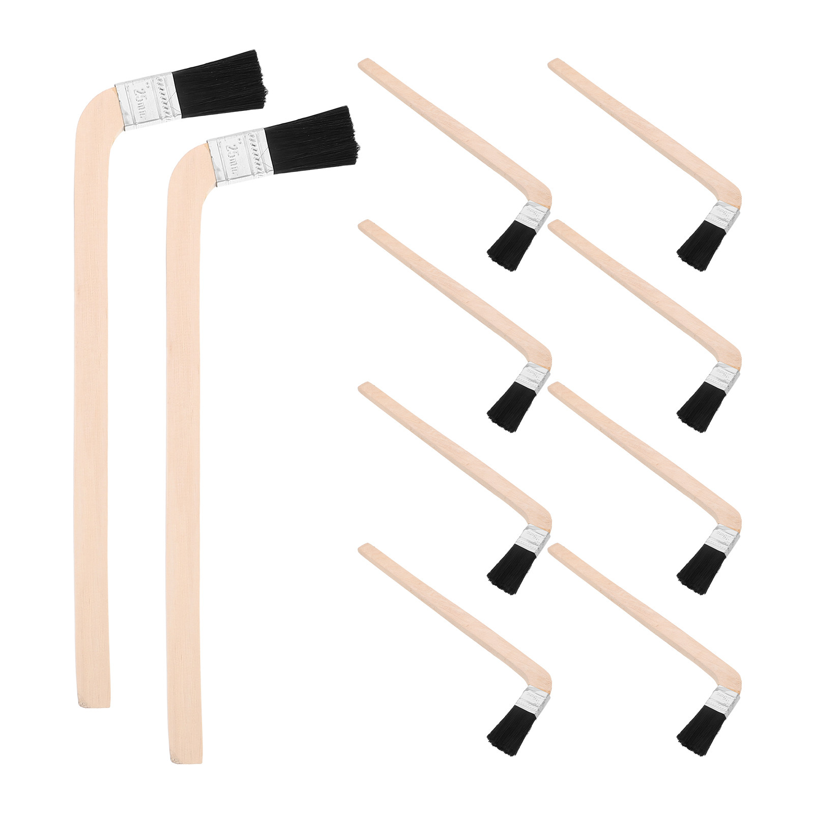 Detailing Brush Set - Juego de 10 pinceles angulares para