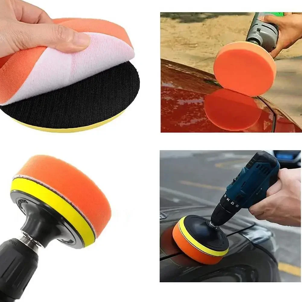 Polish Pad Set Buffer - Kit de almohadillas de espuma para