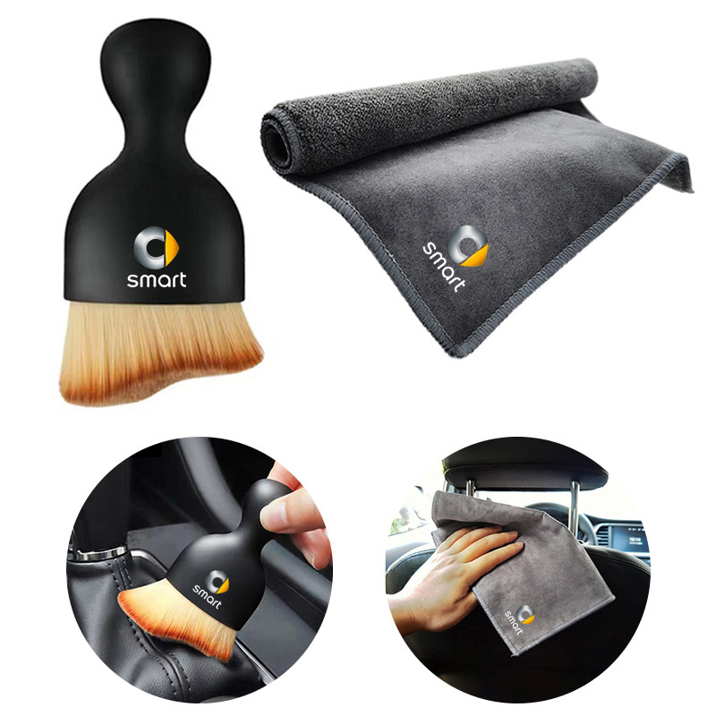 Microfiber Towel Detailing - Cepillo de Limpieza para Auto, Removedor