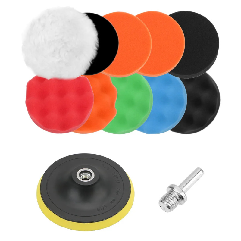 Juego de 12 Almohadillas de Pu - Polish Pad Set Buffer reseña y precio