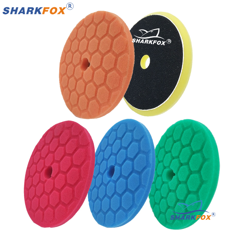 Sharkfox 5 unids/set 5 pulgada - Polish Pad Set Buffer reseña y precio
