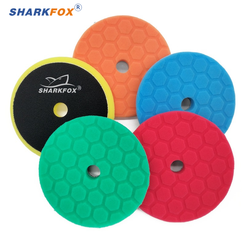 Sharkfox 5 unids/set 5 pulgada - Polish Pad Set Buffer reseña y precio