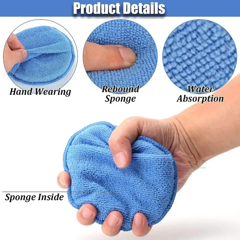 10 Esponjas Aplicadoras para D - Wax Applicator Pad reseña y precio