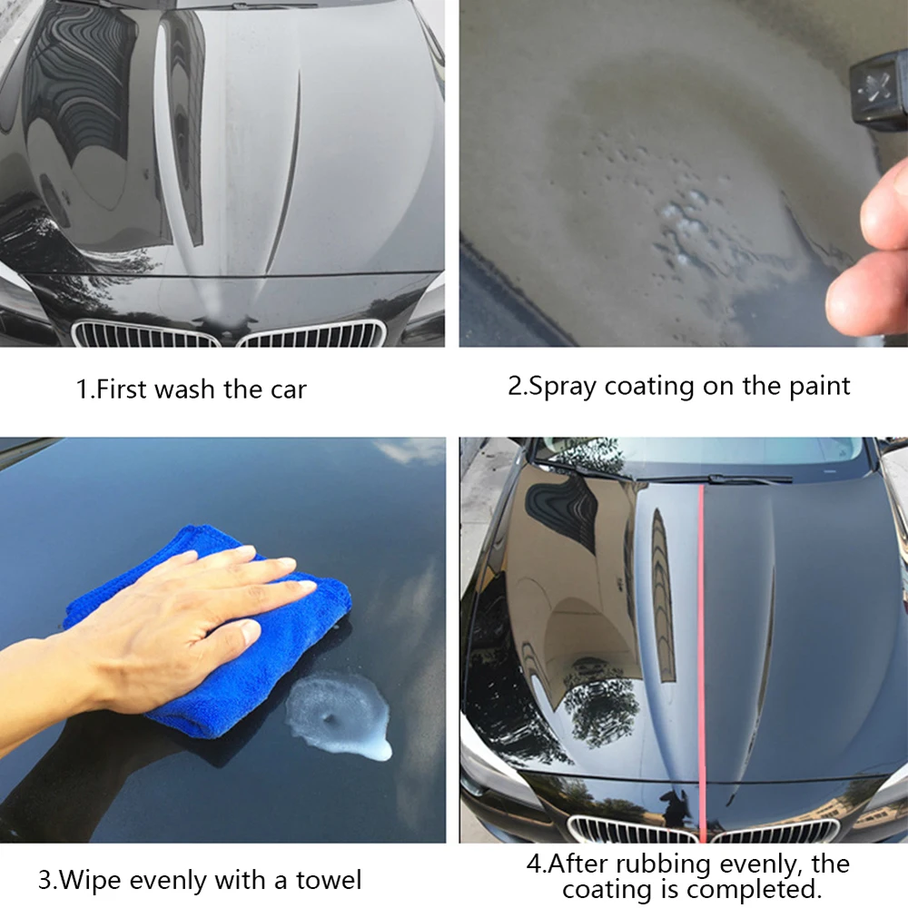 Revestimiento Nano de cerámica - Car Wax Ceramic Coating reseña y precio