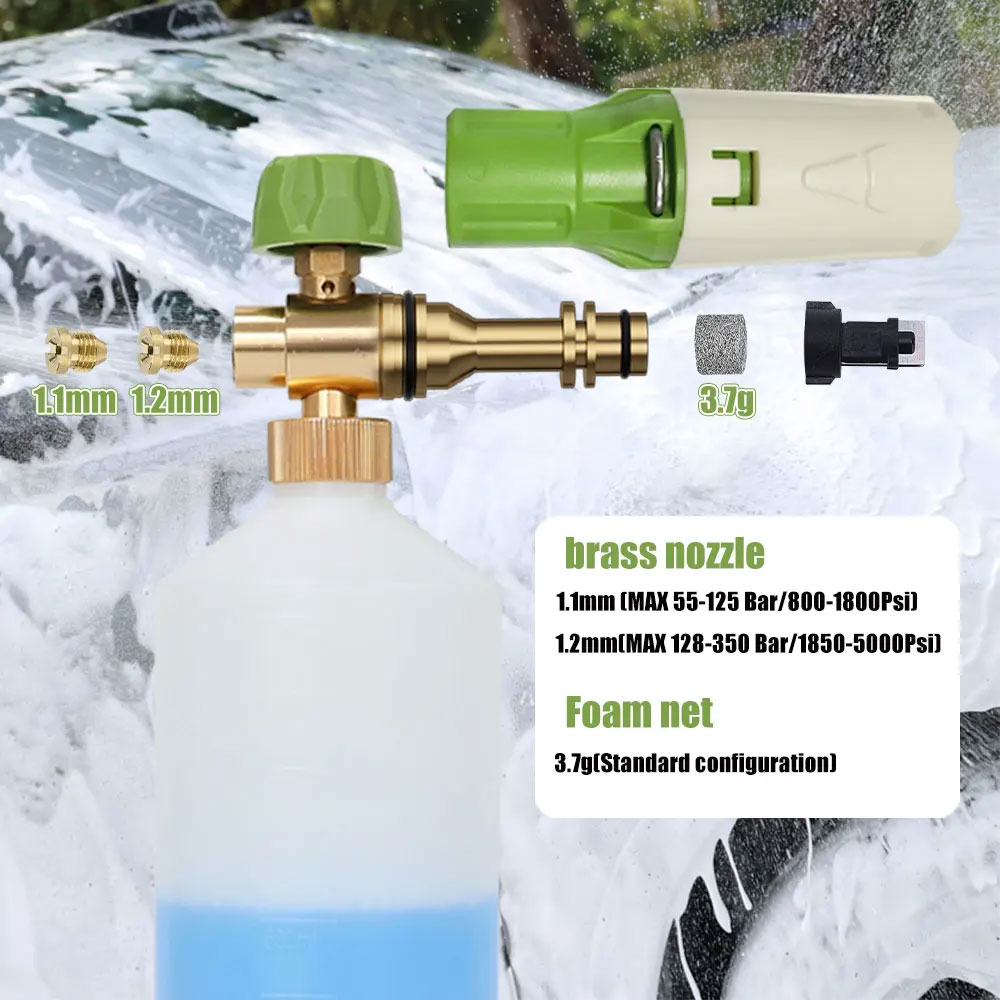 Pistola de espuma de aluminio, - Pressure Washer Foam Gun reseña y precio
