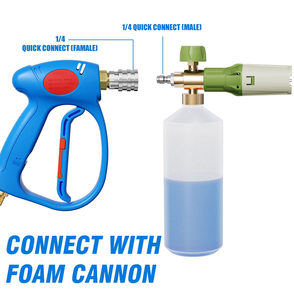 Pistola de espuma de aluminio, - Pressure Washer Foam Gun reseña y precio
