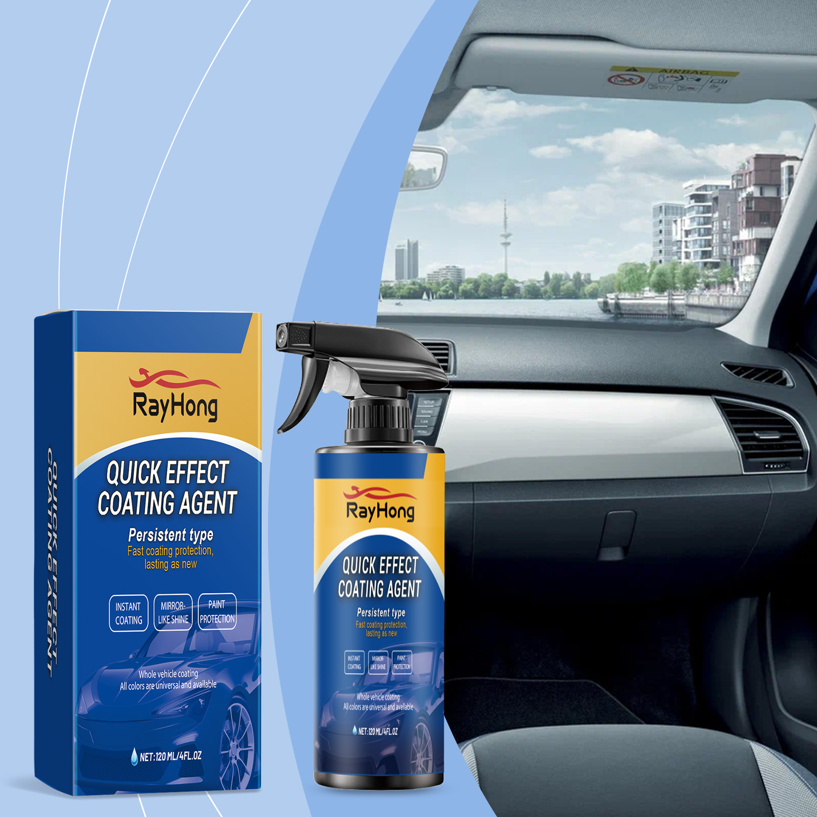Spray de Revestimiento Cerámic - Car Wax Ceramic Coating reseña y precio