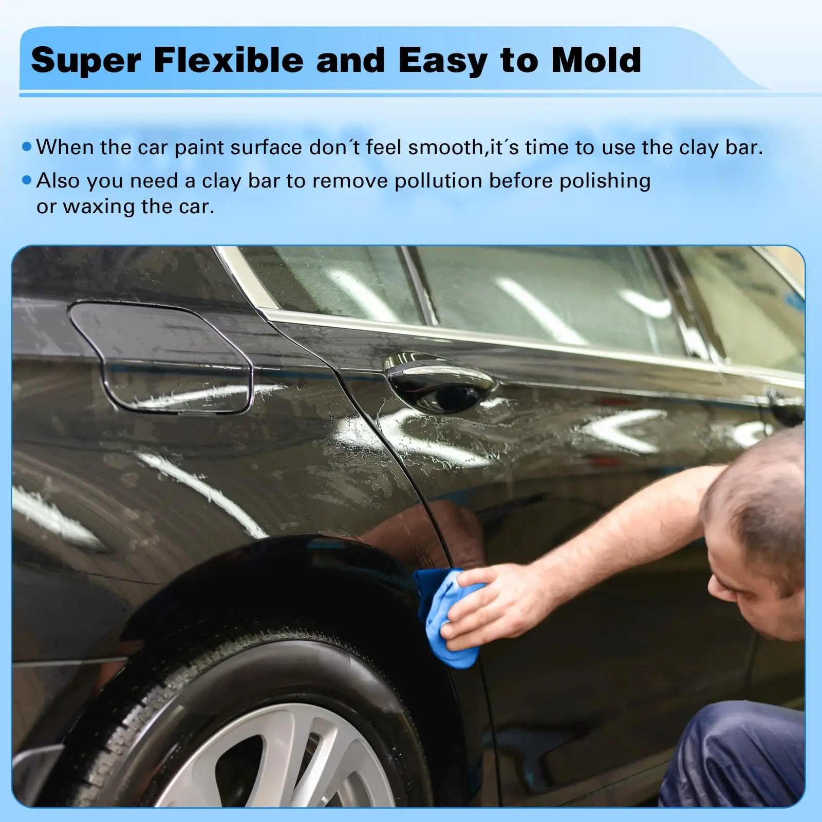 Barra de arcilla para limpieza - Clay Bar Lubricant reseña y precio