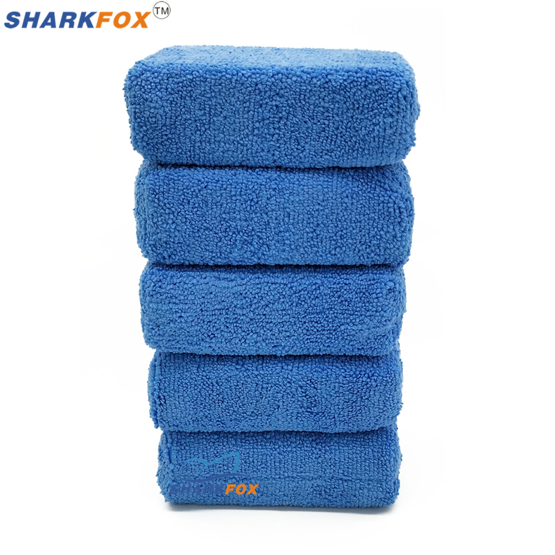 Sharkfox 5 unids/lote aplicado - Wax Applicator Pad reseña y precio