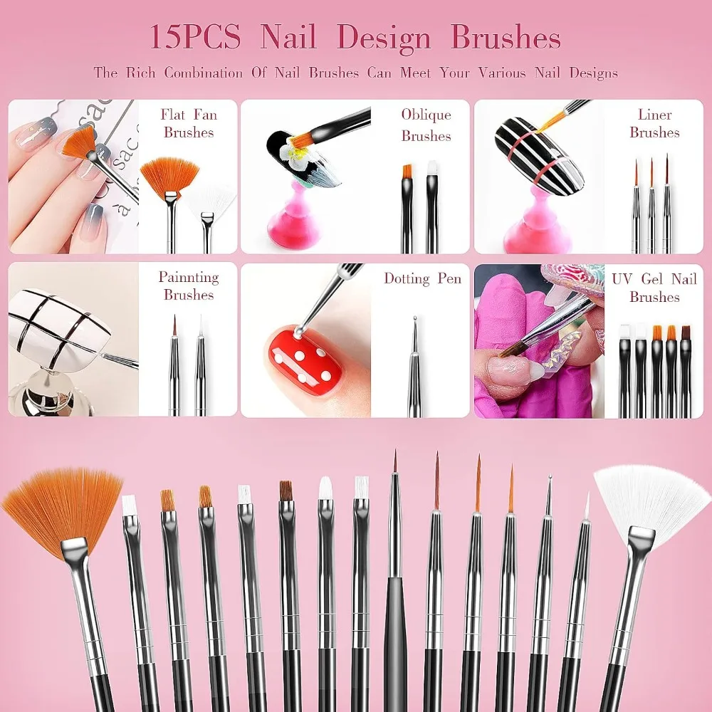 32 pinceles para decoración de - Detailing Brush Set reseña y precio