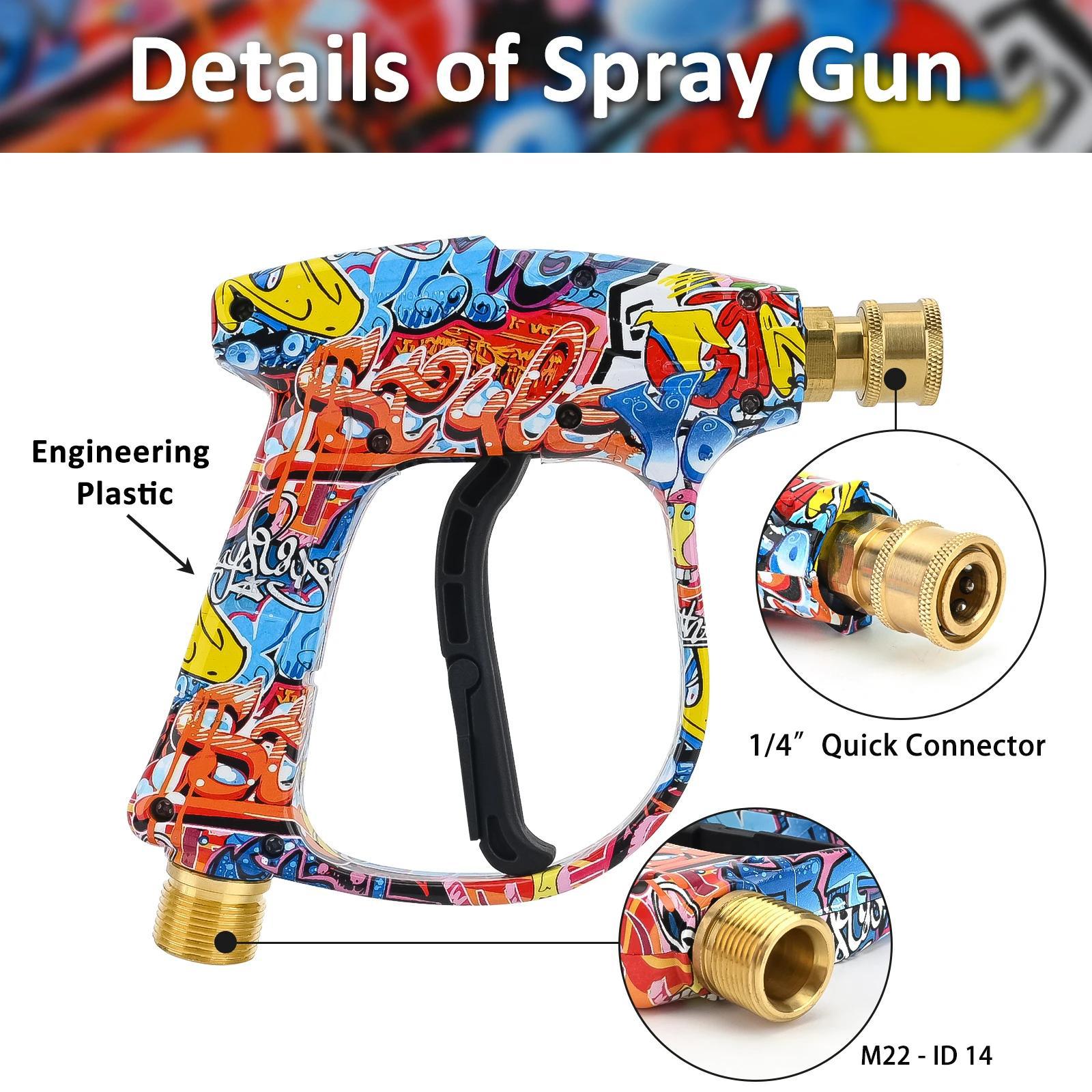 Pistola de agua de alta presió - Pressure Washer Foam Gun reseña y precio