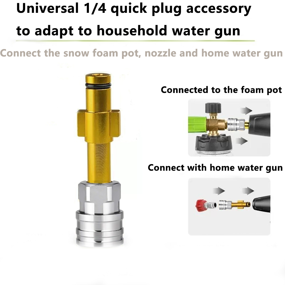 Conector rápido para lavadora  - Pressure Washer Foam Gun reseña y precio