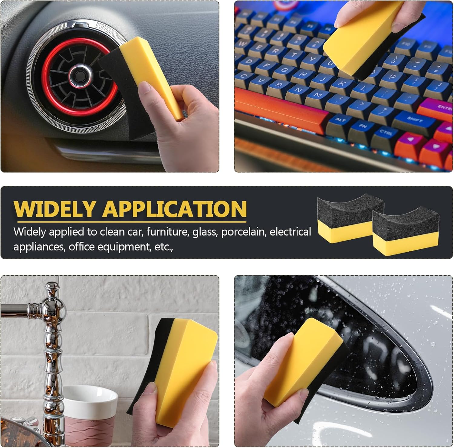 Esponja de Limpieza Automotriz - Wax Applicator Pad reseña y precio