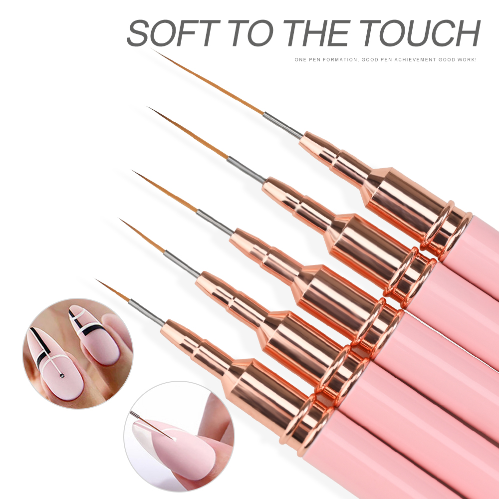Juego de 5 pinceles delineador - Detailing Brush Set reseña y precio