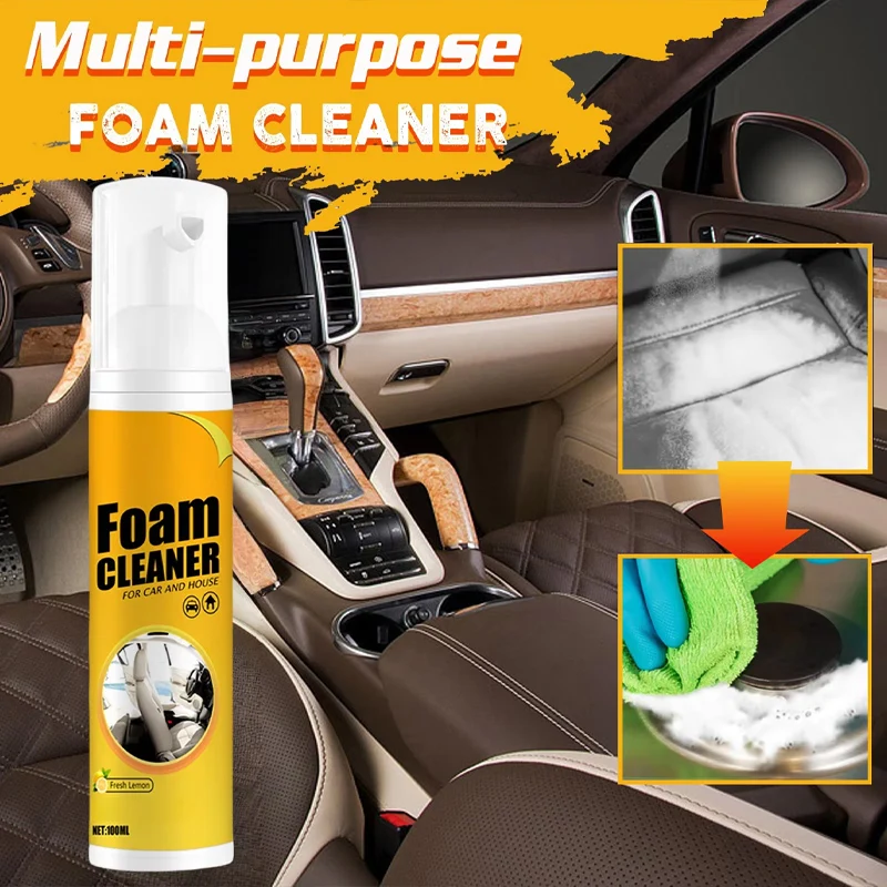 Limpiador de espuma multifunci - Leather Cleaner Interior reseña y precio