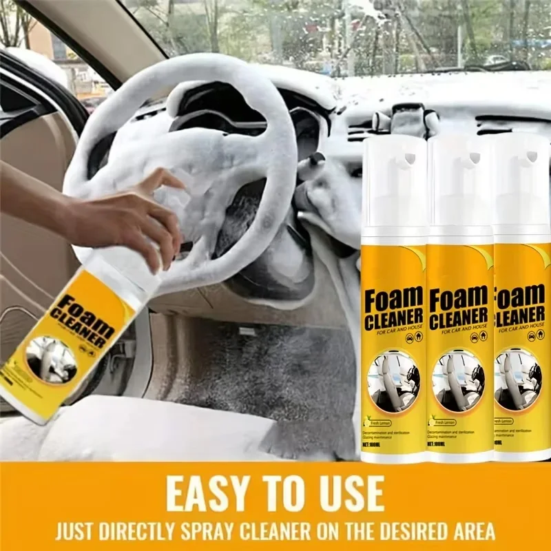 Limpiador de espuma multifunci - Leather Cleaner Interior reseña y precio