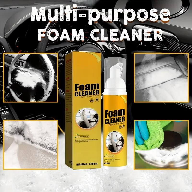 Limpiador de espuma multifunci - Leather Cleaner Interior reseña y precio