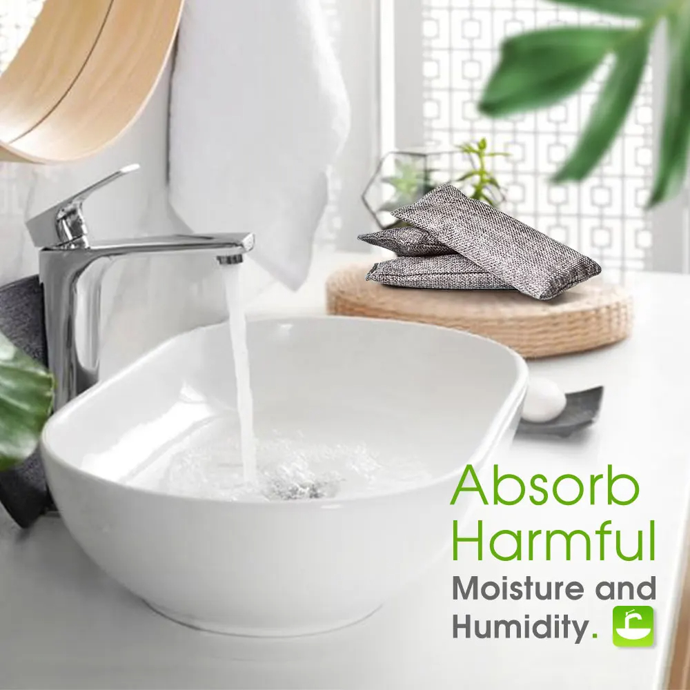 Bolsas de carbón de bambú abso - Odor Eliminator Car reseña y precio