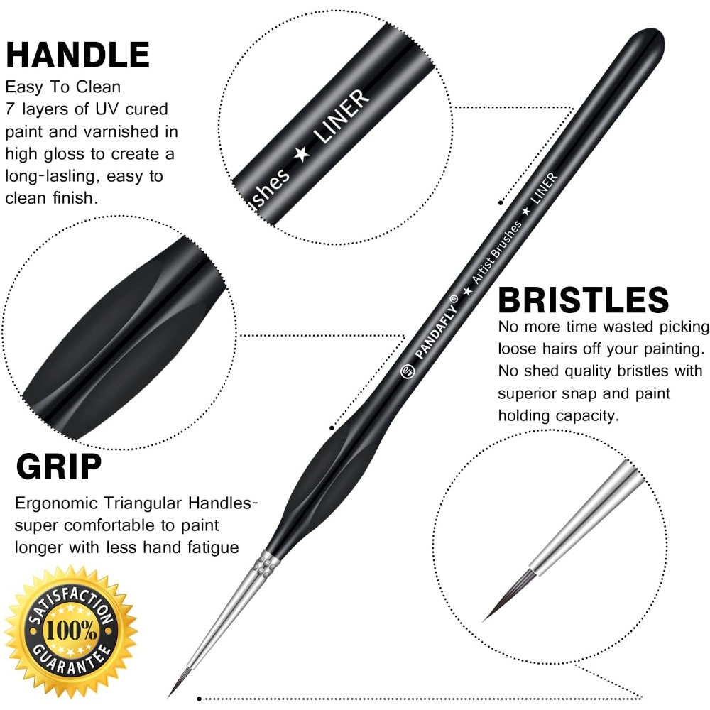 Juego de 15 Pinceles Profesion - Detailing Brush Set reseña y precio
