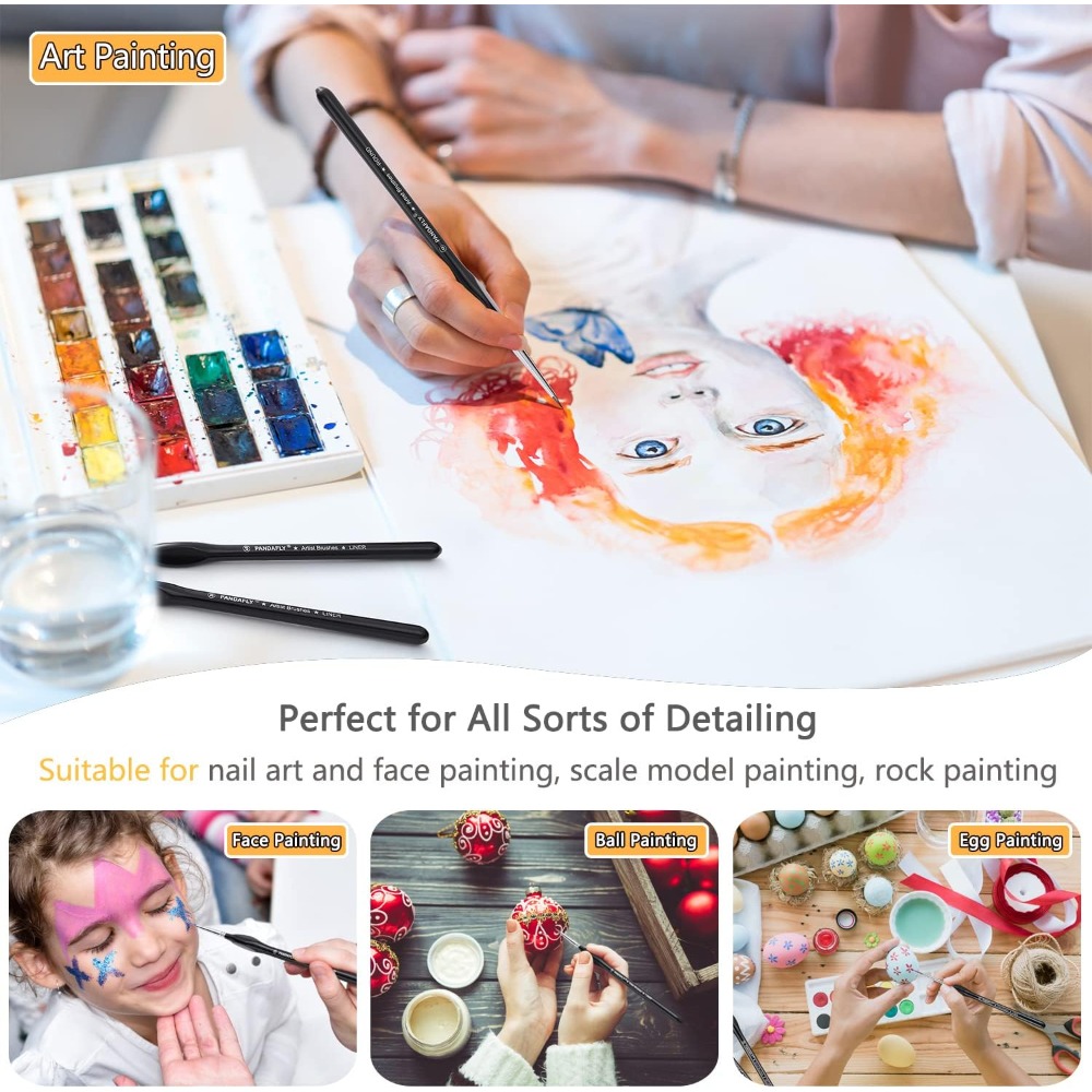Juego de 15 Pinceles Profesion - Detailing Brush Set reseña y precio