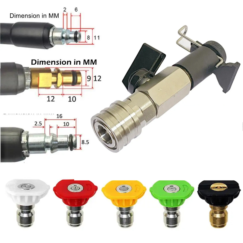 Kit de válvula de bola de alta - Pressure Washer Foam Gun reseña y precio
