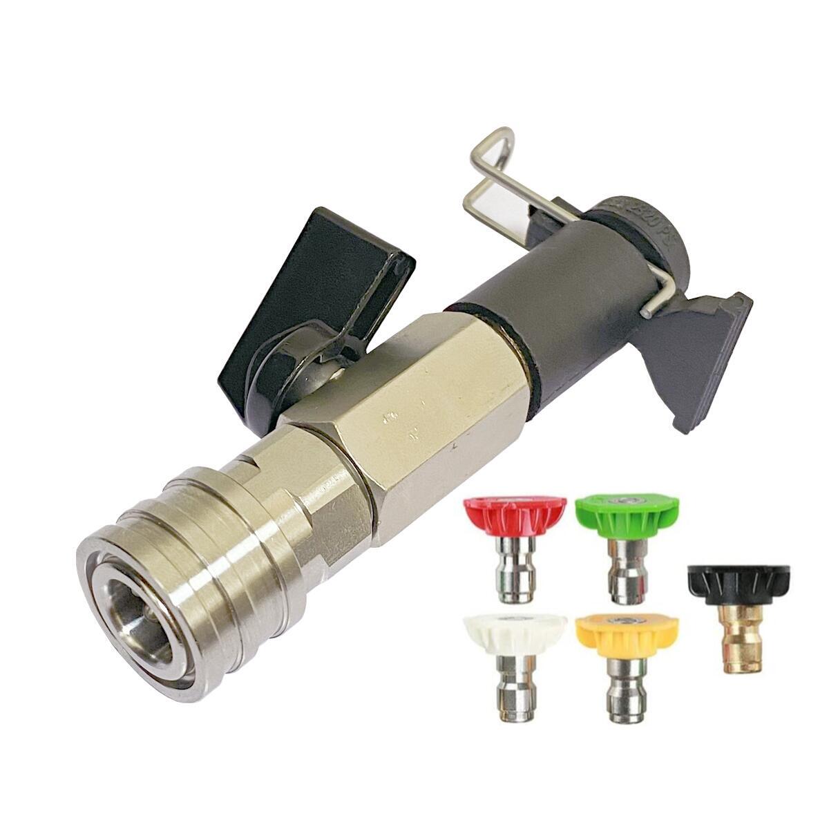 Kit de válvula de bola de alta - Pressure Washer Foam Gun reseña y precio