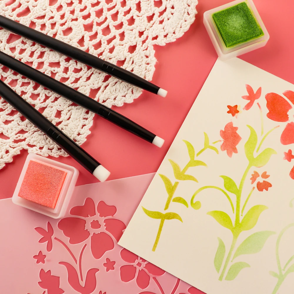 Juego de 3 pinceles planos/ang - Detailing Brush Set reseña y precio