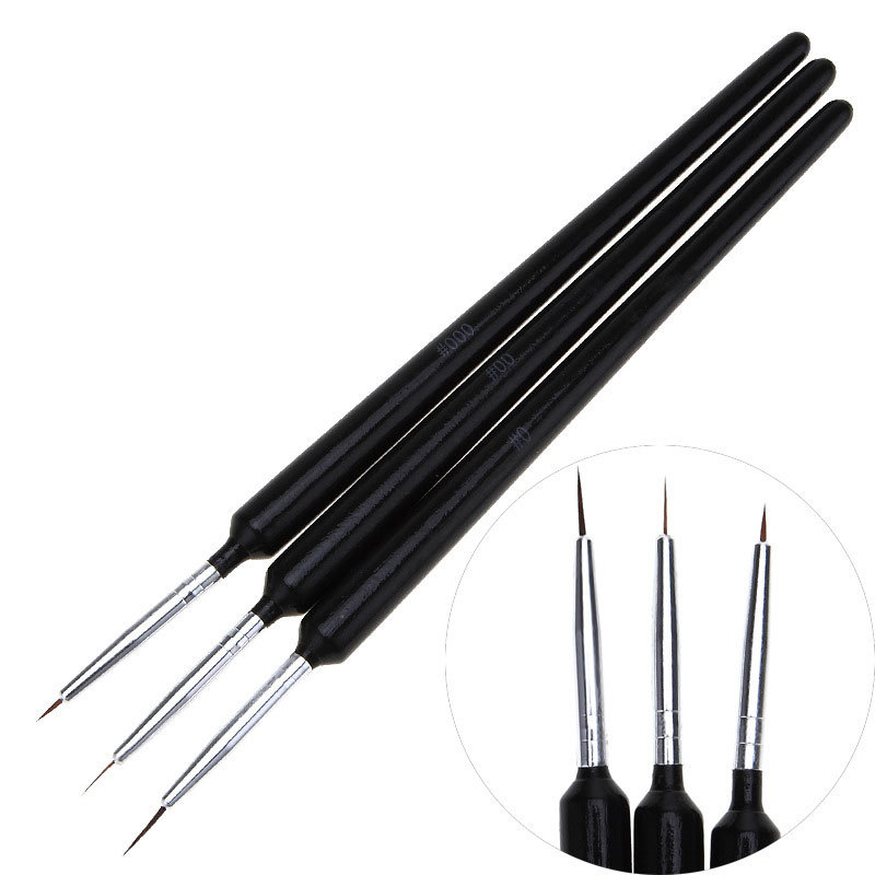 Juego de 3 pinceles ultrafinos - Detailing Brush Set reseña y precio