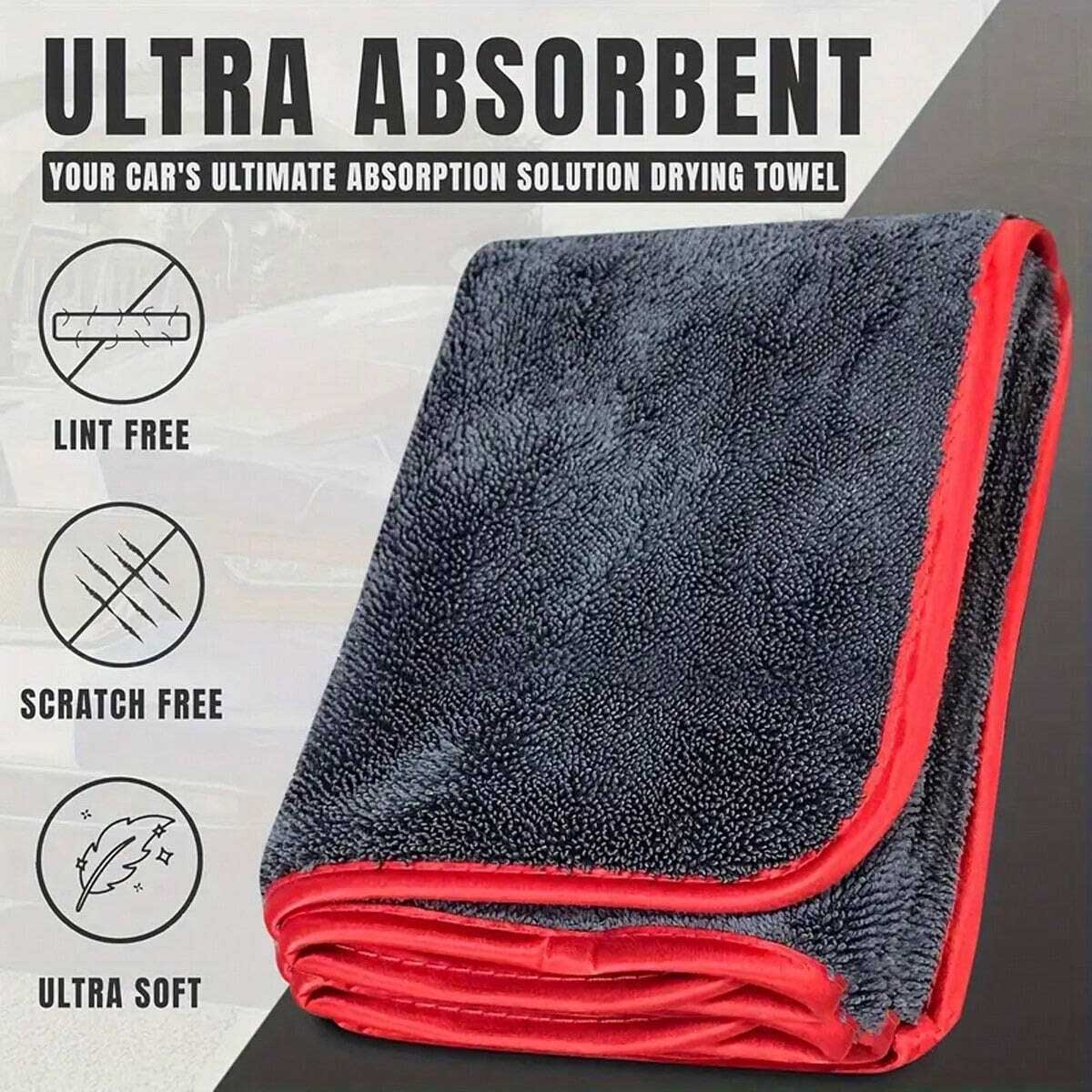 Toalla de microfibra súper abs - Microfiber Towel Detailing reseña y precio