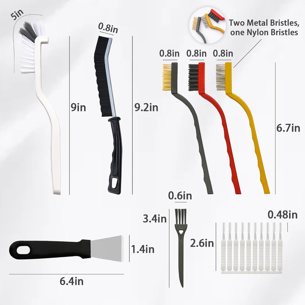 Juego de cepillos para limpiar - Car Cleaning Brush reseña y precio