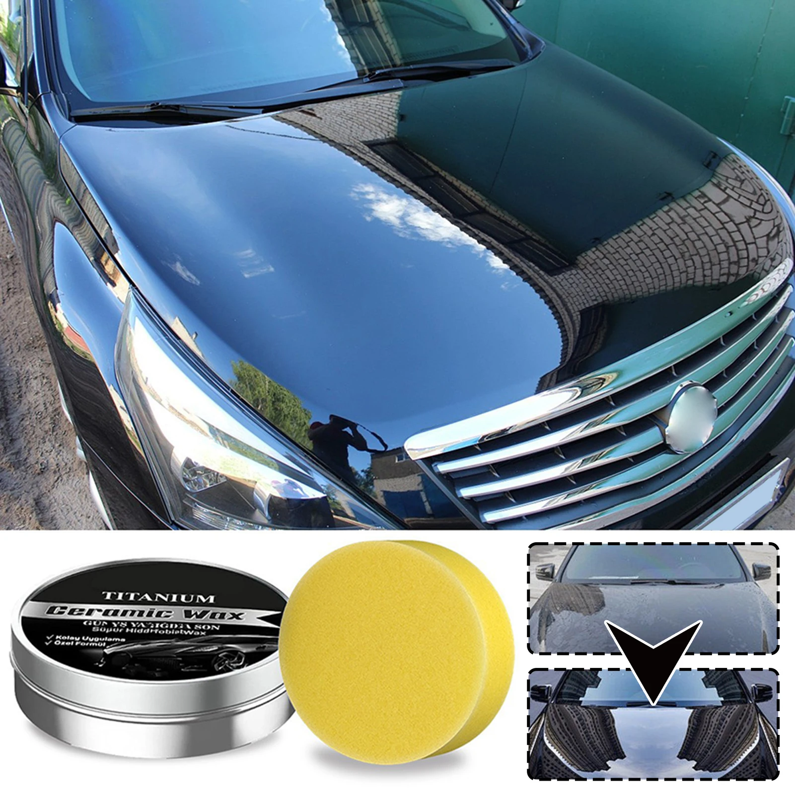 Cera para pulir revestimiento  - Car Wax Ceramic Coating reseña y precio