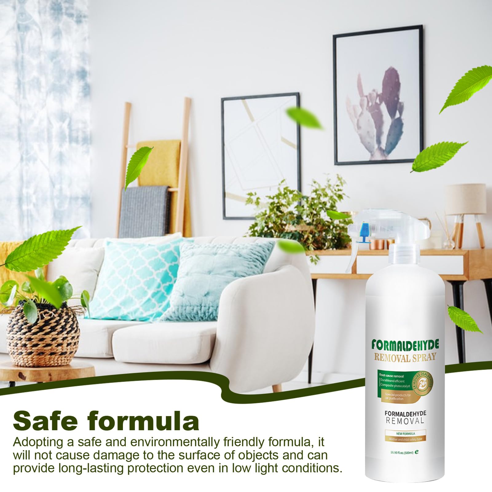 Spray de formaldehído de 500ml - Odor Eliminator Car reseña y precio