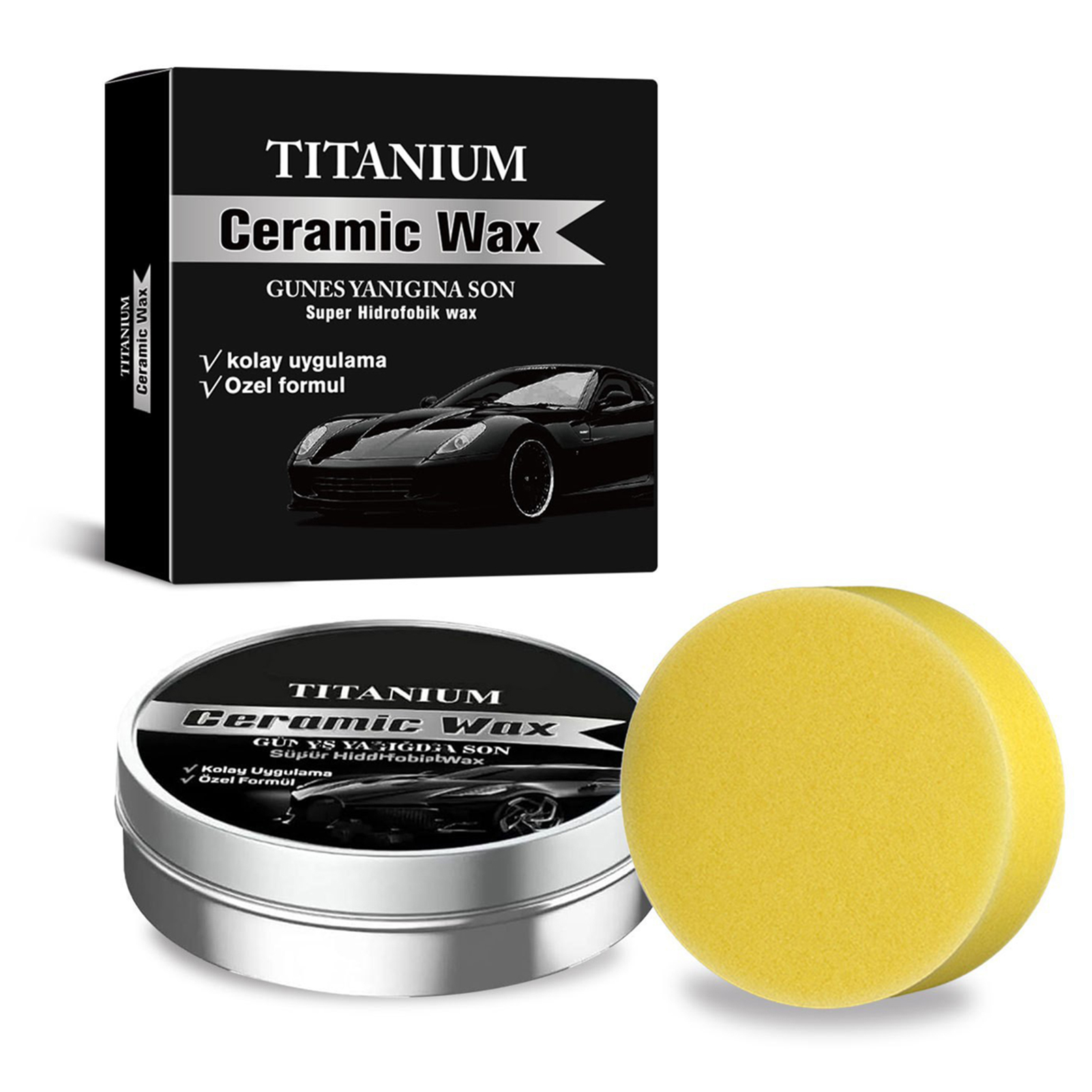 Cera cerámica en crema de 100g - Car Wax Ceramic Coating reseña y precio